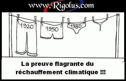 la planète se réchoffe